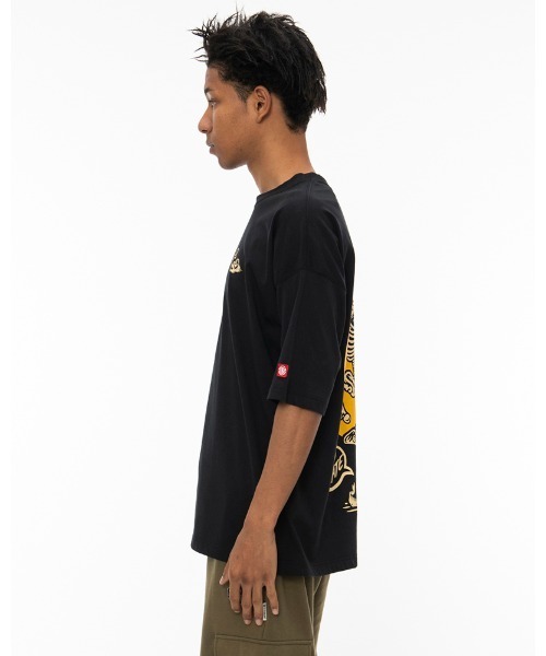 ELEMENT(エレメント)の「ELEMENT メンズ FLLIPIN SS Tシャツ 【2022年夏モデル】/エレメント半袖Tシャツ(Tシャツ/カットソー・メンズ・ブラック/ホワイト・LARGE/MEDIUM/X-LARGE)」の7枚目の写真