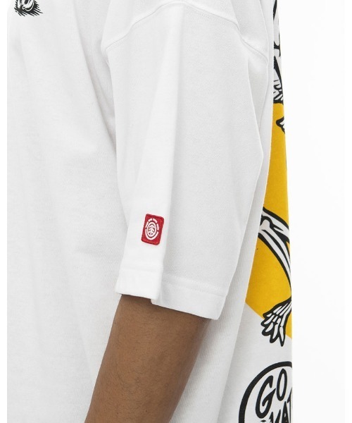 ELEMENT(エレメント)の「ELEMENT メンズ FLLIPIN SS Tシャツ 【2022年夏モデル】/エレメント半袖Tシャツ(Tシャツ/カットソー・メンズ・ブラック/ホワイト・LARGE/MEDIUM/X-LARGE)」の8枚目の写真
