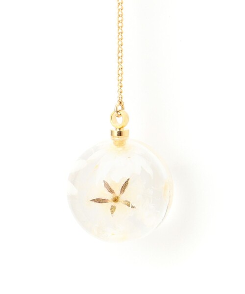 ANEVER（アンエバー）の「【Lily of the valley】ドロップ ピアス（ピアス（両耳用）・レディース・ホワイト系/アイボリー系・F）」の6枚目の写真