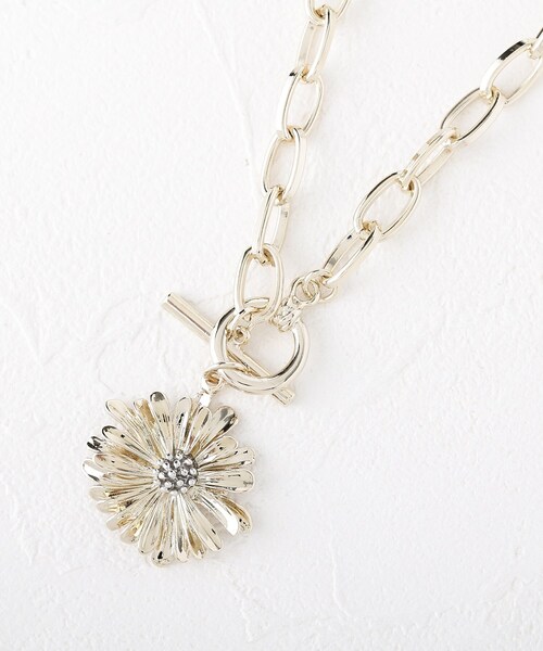 SHOO・LA・RUE（シューラルー）の「◆デイジーロンデルネックレス（ネックレス・レディース・シルバー/ゴールド・00）」の2枚目の写真