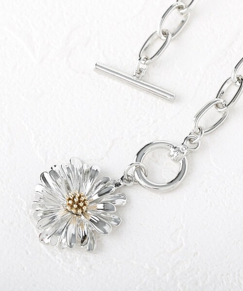 SHOO・LA・RUE（シューラルー）の「◆デイジーロンデルネックレス（ネックレス・レディース・シルバー/ゴールド・00）」の5枚目の写真