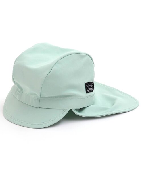 BREEZE（ブリーズ）の「日よけ付きスイムキャップ_UVカット（スイムグッズ・キッズ・イエロー/ミント/ネイビー/ピンク/グリーン/ブルー/ライム/ラベンダー・56/50）」の3枚目の写真