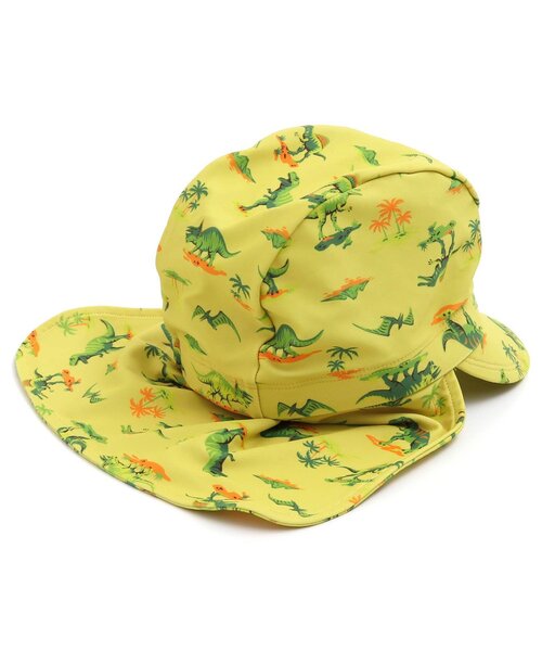 BREEZE（ブリーズ）の「日よけ付きスイムキャップ_UVカット（スイムグッズ・キッズ・イエロー/ミント/ネイビー/ピンク/グリーン/ブルー/ライム/ラベンダー・56/50）」の19枚目の写真