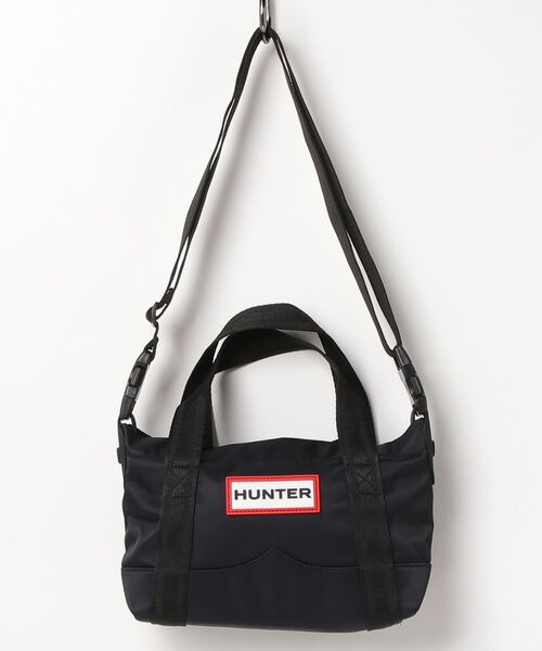HUNTER(ハンター)　NYLON TOPCLIP TOTE MINI /UBS1203KBM