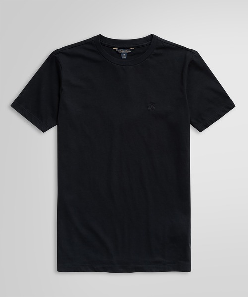 BROOKS BROTHERS（ブルックスブラザーズ）の「GF スーピマコットンジャージー ソリッド Tシャツ（Tシャツ/カットソー・レディース・ブラック/ネイビー/ライトブルー/ホワイト・SMALL/MEDIUM/X-SMALL）」の9枚目の写真
