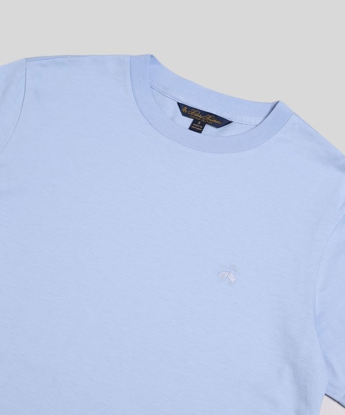 BROOKS BROTHERS（ブルックスブラザーズ）の「GF スーピマコットンジャージー ソリッド Tシャツ（Tシャツ/カットソー・レディース・ブラック/ネイビー/ライトブルー/ホワイト・SMALL/MEDIUM/X-SMALL）」の6枚目の写真