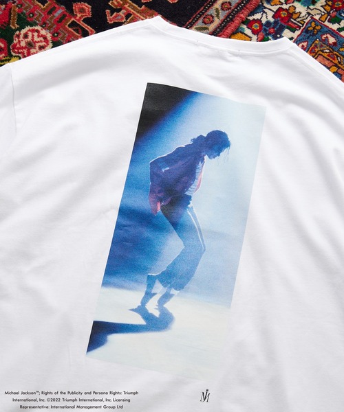 JOURNAL STANDARD relume(ジャーナルスタンダード レリューム)の「【MICHAEL JACKSON / マイケルジャクソン】BEST TRACKS Tシャツ(Tシャツ/カットソー・メンズ・ホワイト/ブラック/ホワイト系その他/ブラック系その他/ホワイト系その他2/ブラック系その他2・MEDIUM/X-LARGE)」の13枚目の写真