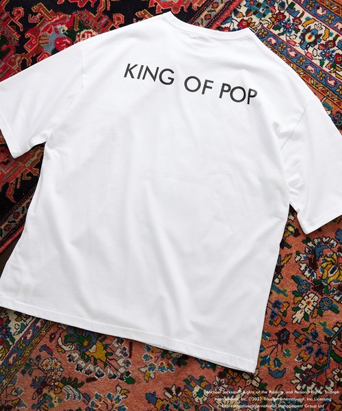 JOURNAL STANDARD relume(ジャーナルスタンダード レリューム)の「【MICHAEL JACKSON / マイケルジャクソン】BEST TRACKS Tシャツ(Tシャツ/カットソー・メンズ・ホワイト/ブラック/ホワイト系その他/ブラック系その他/ホワイト系その他2/ブラック系その他2・MEDIUM/X-LARGE)」の19枚目の写真