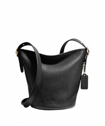 COACH | ミニ ダッフル ペブルド レザー(ショルダーバッグ)