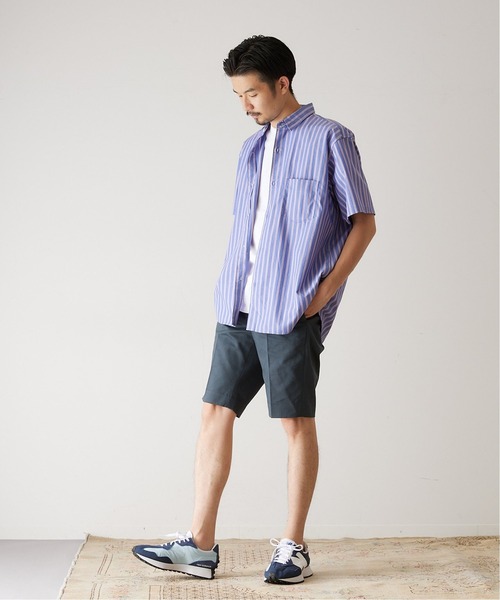 417 EDIFICE（フォーワンセブンエディフィス）の「【ICE COOLING / アイスクーリング】”接触冷感” Tシャツ（Tシャツ/カットソー・メンズ・ホワイト/ネイビー/グリーン/ライトグリーン/サックスブルー・MEDIUM/LARGE/X-LARGE/SMALL）」の15枚目の写真