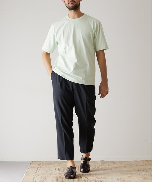 417 EDIFICE（フォーワンセブンエディフィス）の「【ICE COOLING / アイスクーリング】”接触冷感” Tシャツ（Tシャツ/カットソー・メンズ・ホワイト/ネイビー/グリーン/ライトグリーン/サックスブルー・MEDIUM/LARGE/X-LARGE/SMALL）」の17枚目の写真