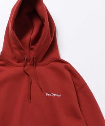 【BEN DAVIS(ベンデイビス)】HEAVY SWEAT HOODIE / ヘビーウェイト 裏起毛 ワンポイント刺繍 パーカー