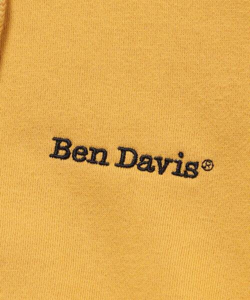 BEN DAVIS/WHITE LABEL（ベンデイビス ホワイトラベル）の「【BEN DAVIS(ベンデイビス)】HEAVY SWEAT HOODIE / ヘビーウェイト 裏起毛 ワンポイント刺繍 パーカー（パーカー・メンズ・ブラック/ダークブラウン/ネイビー/グレー/レッド/イエロー/ブルー/ブルーグレー/モカ/グリーン系その他・MEDIUM/LARGE/X-LARGE）」の19枚目の写真