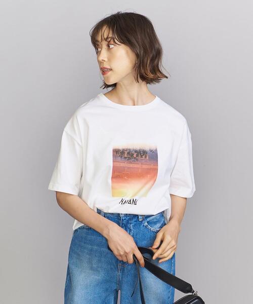 TRANSIT（トランジット）の「【別注】＜TRANSIT＞HAVANA TEE/Tシャツ（Tシャツ/カットソー・レディース・ホワイト・FREE）」の3枚目の写真