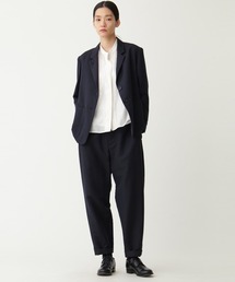 LINEN WOOL HOPSACK