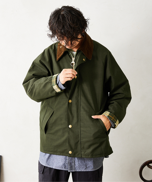 Barbour（バブアー）の「【BARBOUR / バブアー】別注 TRANSPORT JACKET（ブルゾン・メンズ・ブラック/カーキ・40/38/36）」の20枚目の写真