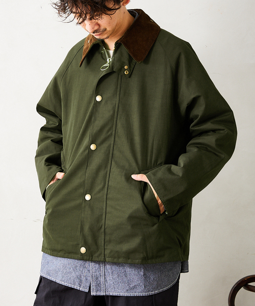 Barbour（バブアー）の「【BARBOUR / バブアー】別注 TRANSPORT JACKET（ブルゾン・メンズ・ブラック/カーキ・40/38/36）」の21枚目の写真