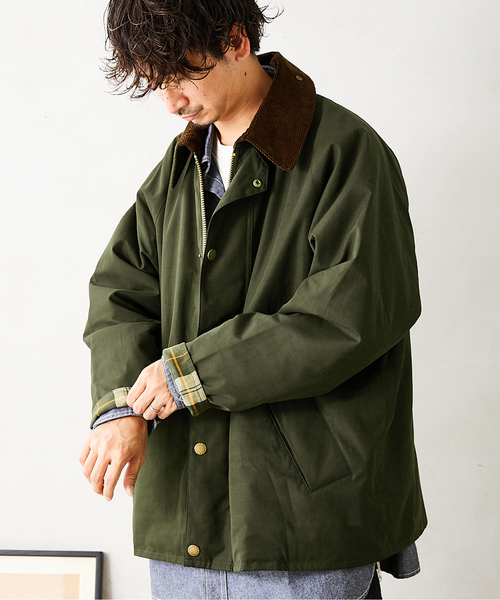 Barbour（バブアー）の「【BARBOUR / バブアー】別注 TRANSPORT JACKET（ブルゾン・メンズ・ブラック/カーキ・40/38/36）」の22枚目の写真