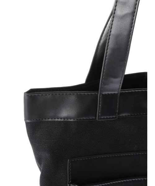 UN3D.（アンスリード）の「ビッグポケットトートバッグ（トートバッグ・レディース・ホワイト/ブラック/グリーン・FREE）」の17枚目の写真