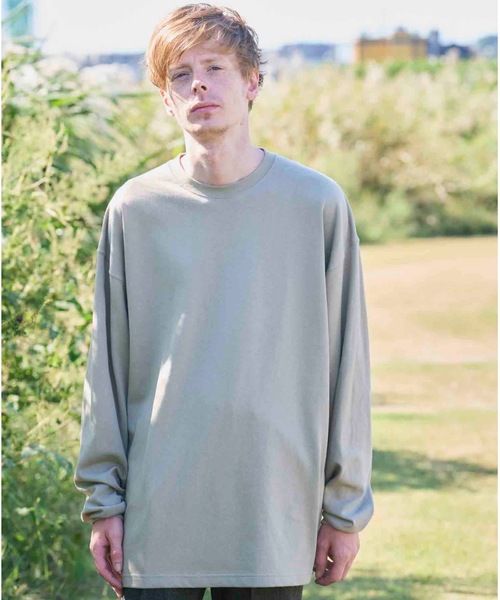 United Athle(ユナイテッドアスレ)の「9.1オンス マグナムウェイト ビッグシルエット ロングスリーブ Tシャツ(2.1インチリブ)442201(Tシャツ/カットソー・メンズ・ホワイト/ブラック/グレー/カーキ・LARGE/X-LARGE)」の15枚目の写真