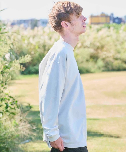United Athle(ユナイテッドアスレ)の「9.1オンス マグナムウェイト ビッグシルエット ロングスリーブ Tシャツ(2.1インチリブ)442201(Tシャツ/カットソー・メンズ・ホワイト/ブラック/グレー/カーキ・LARGE/X-LARGE)」の21枚目の写真