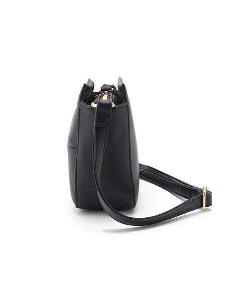 SHOO・LA・RUE(シューラルー)の「◆フェイクレザーキルティングショルダー(ショルダーバッグ・レディース・アイボリー/ブラック/ワインレッド・00)」の5枚目の写真