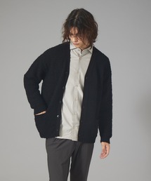 ABAHOUSE | ストレッチ カールヤーン オーバーサイズ ニット カーディガン(カーディガン/ボレロ)