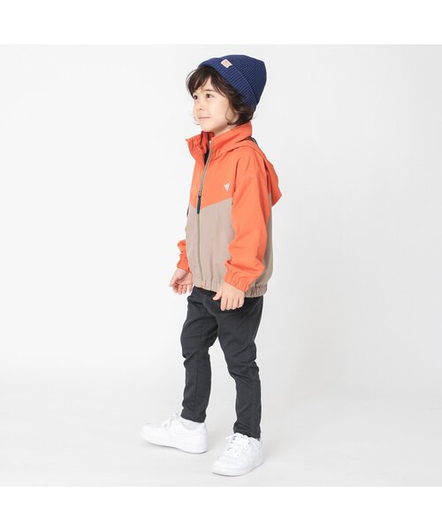 BREEZE（ブリーズ）の「カラバリニット帽（ニットキャップ/ビーニー・キッズ・キャメル/ネイビー/チャコール/カーキ/オレンジ/キナリ・54/58/50）」の16枚目の写真