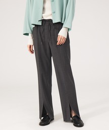qualite | 《セットアップ対応》ウールトロスリットパンツ(その他パンツ)