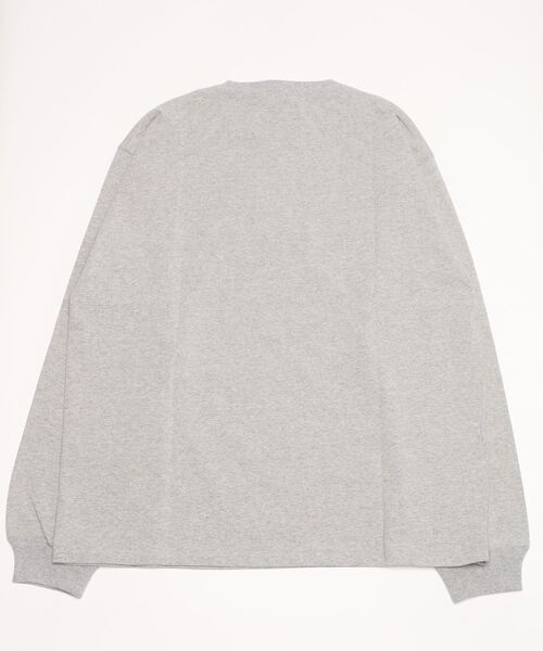 MAGIC NUMBER（マジック ナンバー）の「【MAGIC NUMBER】OLD ENGLISH LOGO L/S TEE（Tシャツ/カットソー・メンズ・ヘザーグレー/ブラック/ホワイト・MEDIUM/LARGE/X-LARGE）」の7枚目の写真