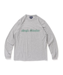 【MAGIC NUMBER】OLD ENGLISH LOGO L/S TEE