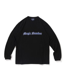 【MAGIC NUMBER】OLD ENGLISH LOGO L/S TEE