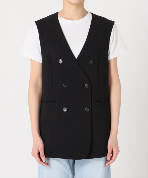 セール】≪追加≫ダブルブレストノーカラーベスト 2（ベスト