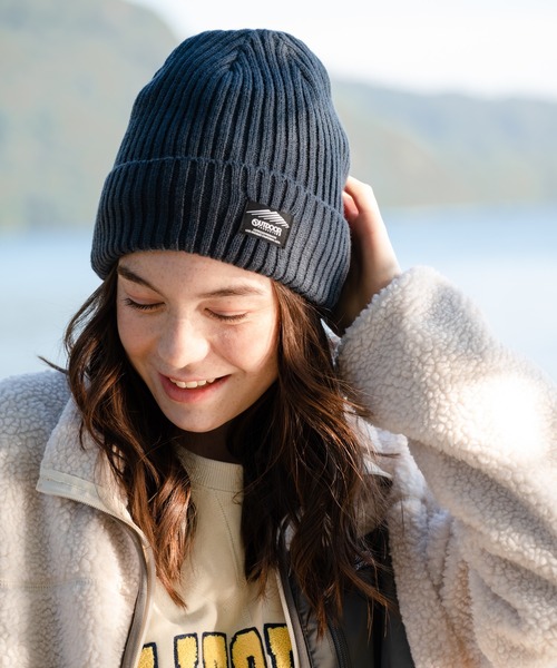 OUTDOOR PRODUCTS(アウトドアプロダクツ)の「【OUTDOOR PRODUCTS/アウトドアプロダクツ】裏フリース ニットキャップ ビーニー(ニットキャップ/ビーニー・メンズ・チャコールグレー/ライトグレー/ブラック/ワイン/オリーブ/ホワイト/ベージュ/ネイビー・FREE)」の7枚目の写真