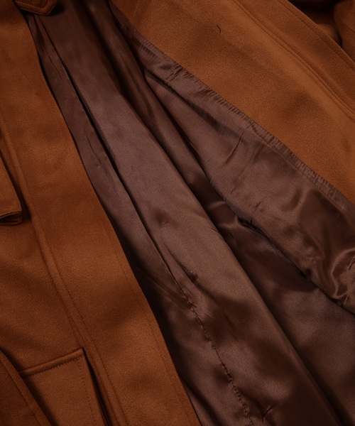 LOW CLASSIC(ロウ クラシック)の「22FW POCKET JACKET - RUST(ステンカラーコート・レディース・ブラウン系その他・S/M)」の6枚目の写真