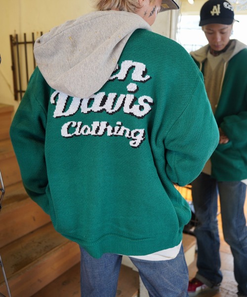 BEN DAVIS（ベンデイビス）の「BENDAVIS/ベンデイビス/LOGO KNIT 