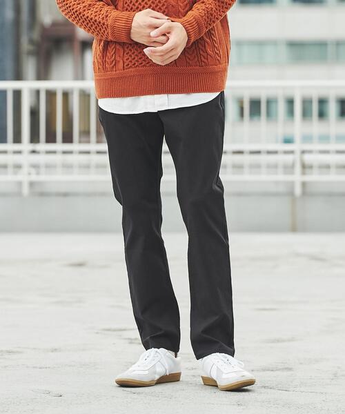 coen（コーエン）の「イージースリム（coen　EASY　SLIM）（チノパンツ・メンズ・ブラック/ダークブラウン/ネイビー・S/M/L/XL）」の22枚目の写真
