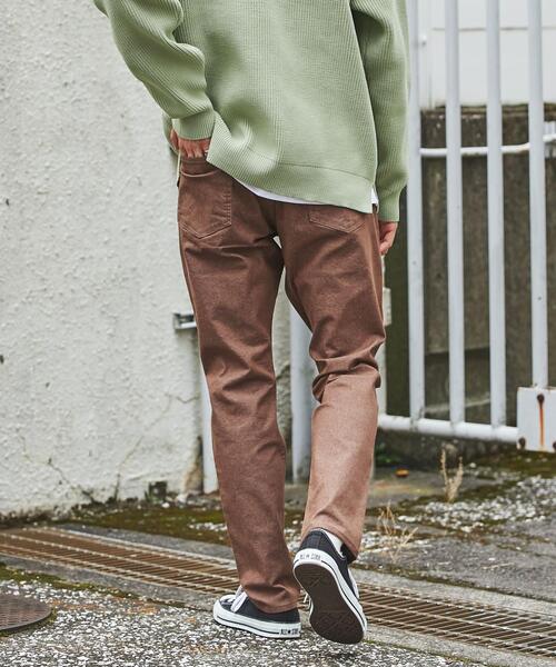 coen（コーエン）の「イージースリム（coen　EASY　SLIM）（チノパンツ・メンズ・ブラック/ダークブラウン/ネイビー・S/M/L/XL）」の13枚目の写真