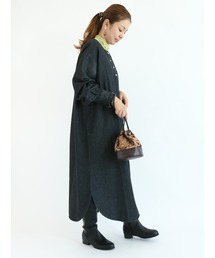 Lugnoncure | 前後2WAYデニムワンピース(ワンピース)