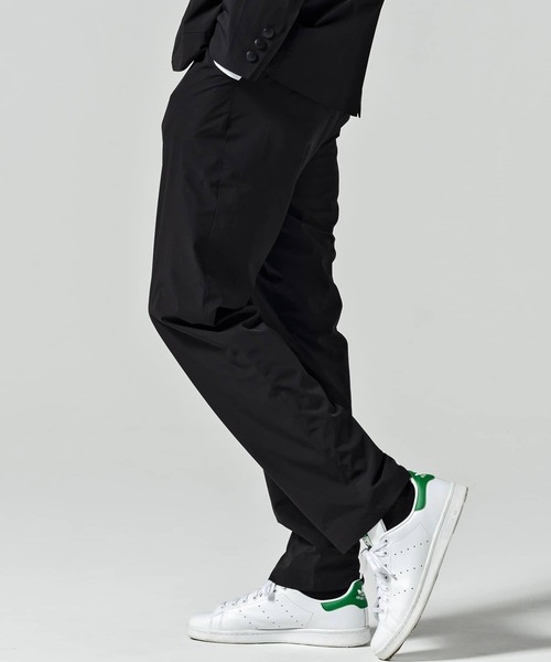 Kappa（カッパ）の「Kappa(カッパ)ストレッチワイドスラックス（スラックス・メンズ・ネイビー/ブラック・M/L/XL）」の3枚目の写真