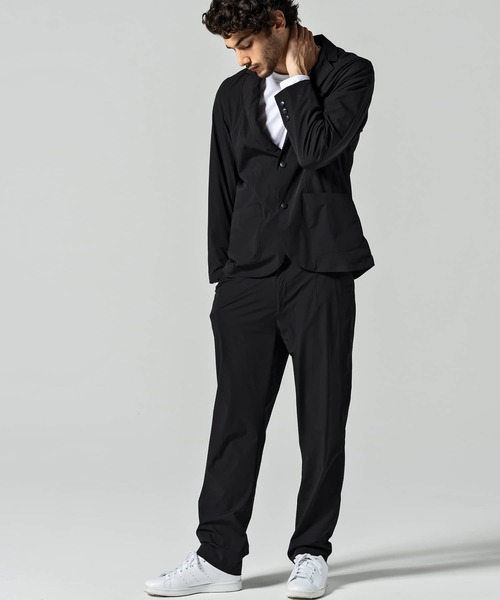 Kappa（カッパ）の「Kappa(カッパ)ストレッチワイドスラックス（スラックス・メンズ・ネイビー/ブラック・M/L/XL）」の6枚目の写真