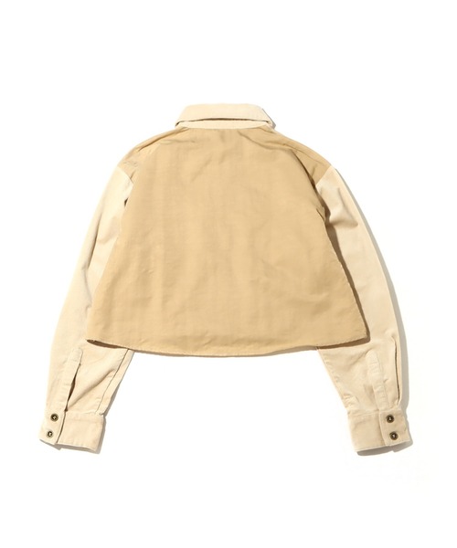 atmos pink（アトモスピンク）の「atmos pink コーデュロイ カーゴシャツ / アトモスピンク コーデュロイ カーゴシャツ（シャツ/ブラウス・レディース・ブラック/ベージュ/カーキ・S/M）」の15枚目の写真