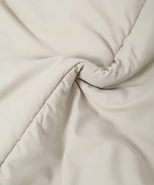 fifth（フィフス）の「中綿モンスターパーカー（ダウンジャケット/コート・レディース・カーキ/ライトベージュ・M）」の18枚目の写真