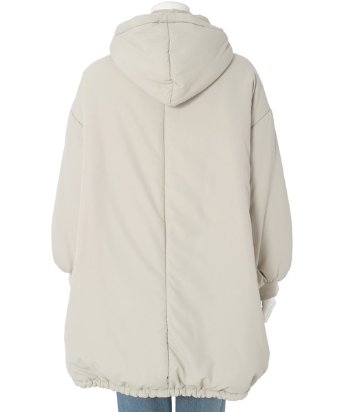 fifth（フィフス）の「中綿モンスターパーカー（ダウンジャケット/コート・レディース・カーキ/ライトベージュ・M）」の15枚目の写真