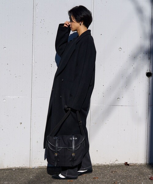 FREAK'S STORE(フリークスストア)の「BASISBROEK/バージスブルック KING/キング(チェスターコート)(チェスターコート・レディース・ブラック/ブラウン/キャメル・1)」の12枚目の写真