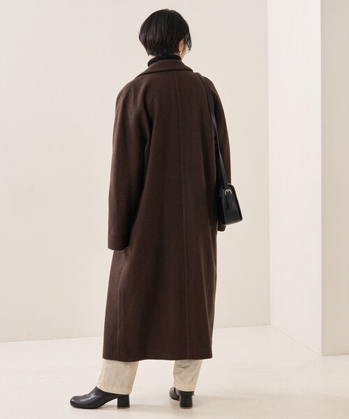 FREAK'S STORE(フリークスストア)の「BASISBROEK/バージスブルック KING/キング(チェスターコート)(チェスターコート・レディース・ブラック/ブラウン/キャメル・1)」の13枚目の写真