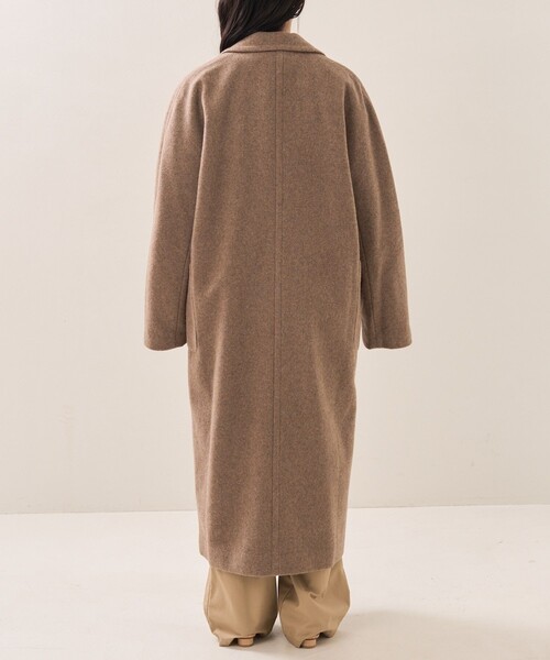 FREAK'S STORE(フリークスストア)の「BASISBROEK/バージスブルック KING/キング(チェスターコート)(チェスターコート・レディース・ブラック/ブラウン/キャメル・1)」の22枚目の写真