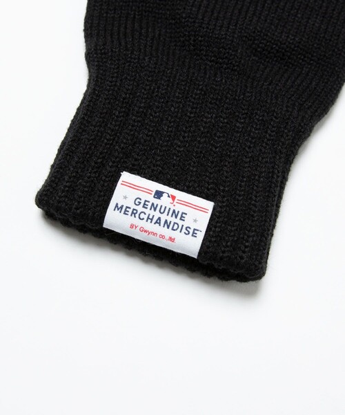 FREAK'S STORE（フリークスストア）の「MLB/エムエルビー 別注 MLB New York Yankees GLOBE/ニューヨーク ヤンキース グローブ（手袋・メンズ・ブラック/ネイビー・ﾌﾘ-）」の5枚目の写真