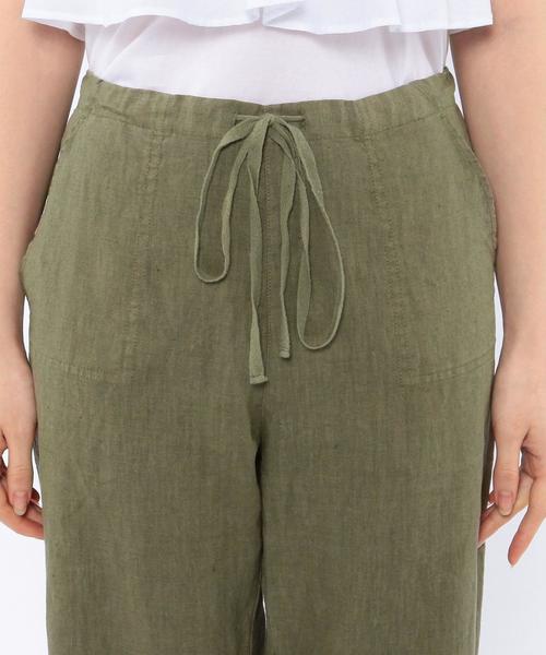 Another Edition（アナザーエディション）の「ソリッドイージーパンツ/AEBC SOLID EASY PT◆（その他パンツ・レディース・オリーブ/ライトブルー・ﾌﾘ-/フリー）」の7枚目の写真