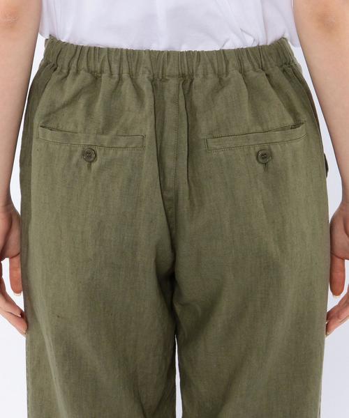 Another Edition（アナザーエディション）の「ソリッドイージーパンツ/AEBC SOLID EASY PT◆（その他パンツ・レディース・オリーブ/ライトブルー・ﾌﾘ-/フリー）」の9枚目の写真